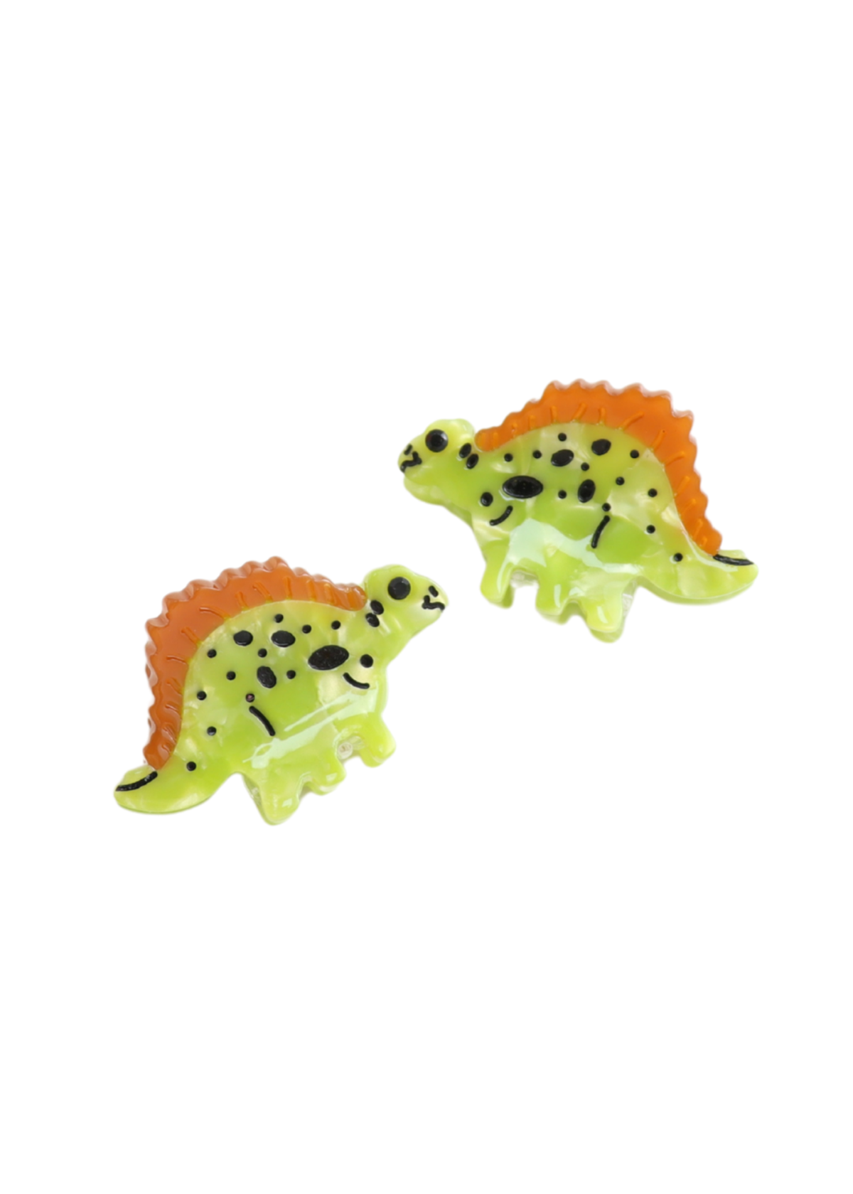 The Edit - Mini Dino Hair Claw Clip Duo
