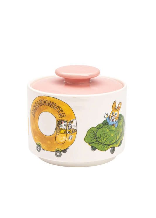 Magpie x Richard Scarry - 'Things that Go' Treat Jar