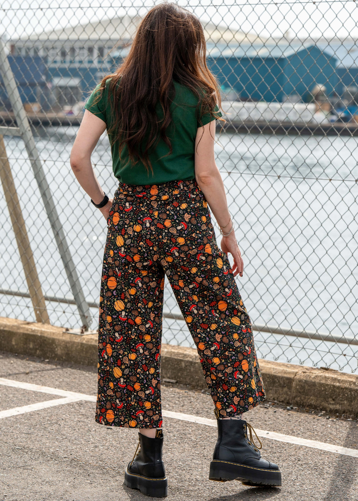 Rebel Romance - Autumn Favourites Wide Leg Cropped Trousers