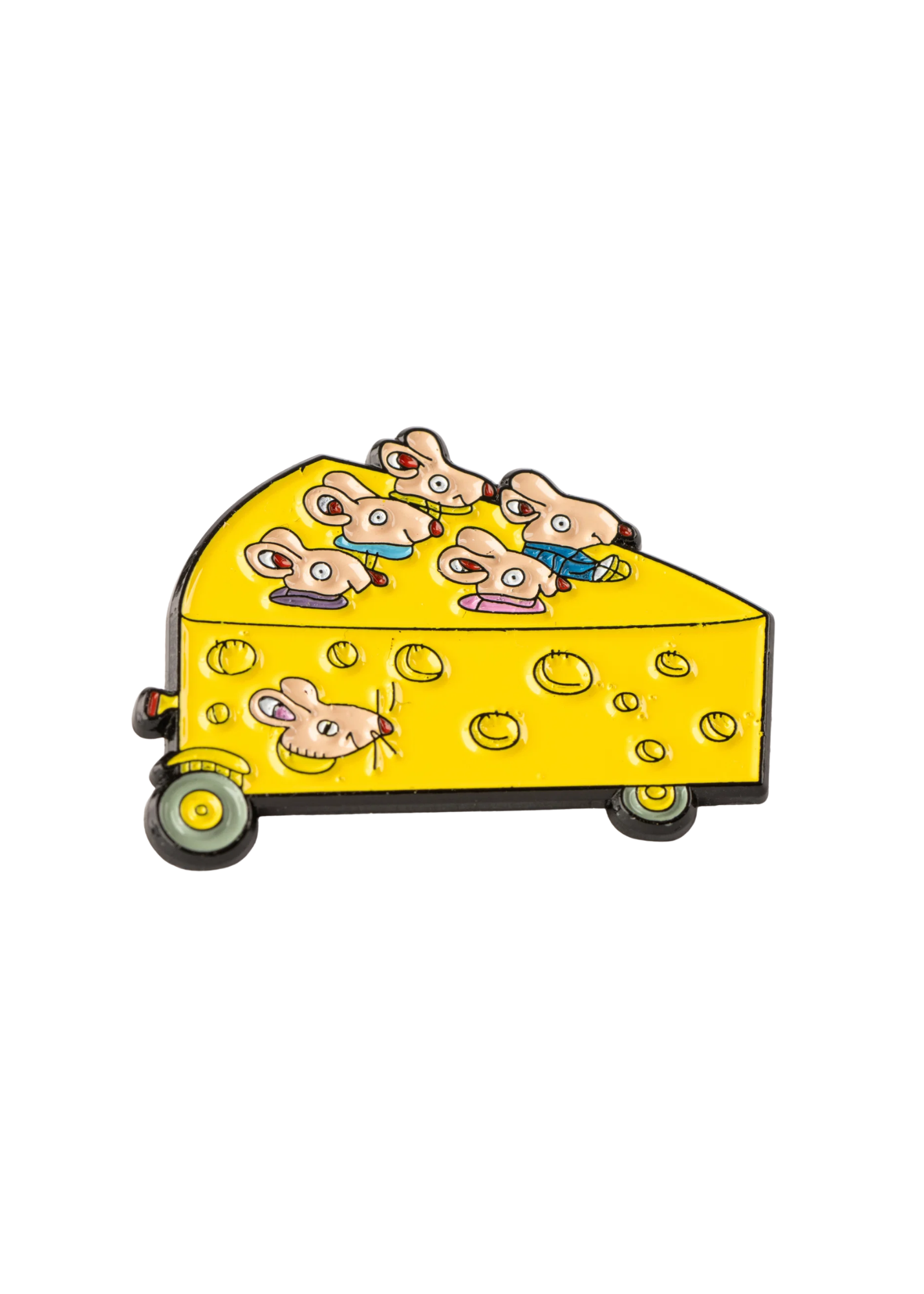 Magpie - Richard Scarry Cheesecar Enamel Pin