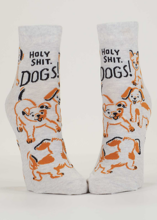 Blue Q - Holy S*it Dogs Ankle Socks