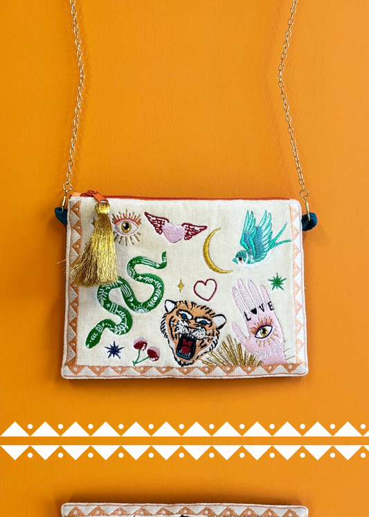 House of Disaster - Inked Cross Body Bag