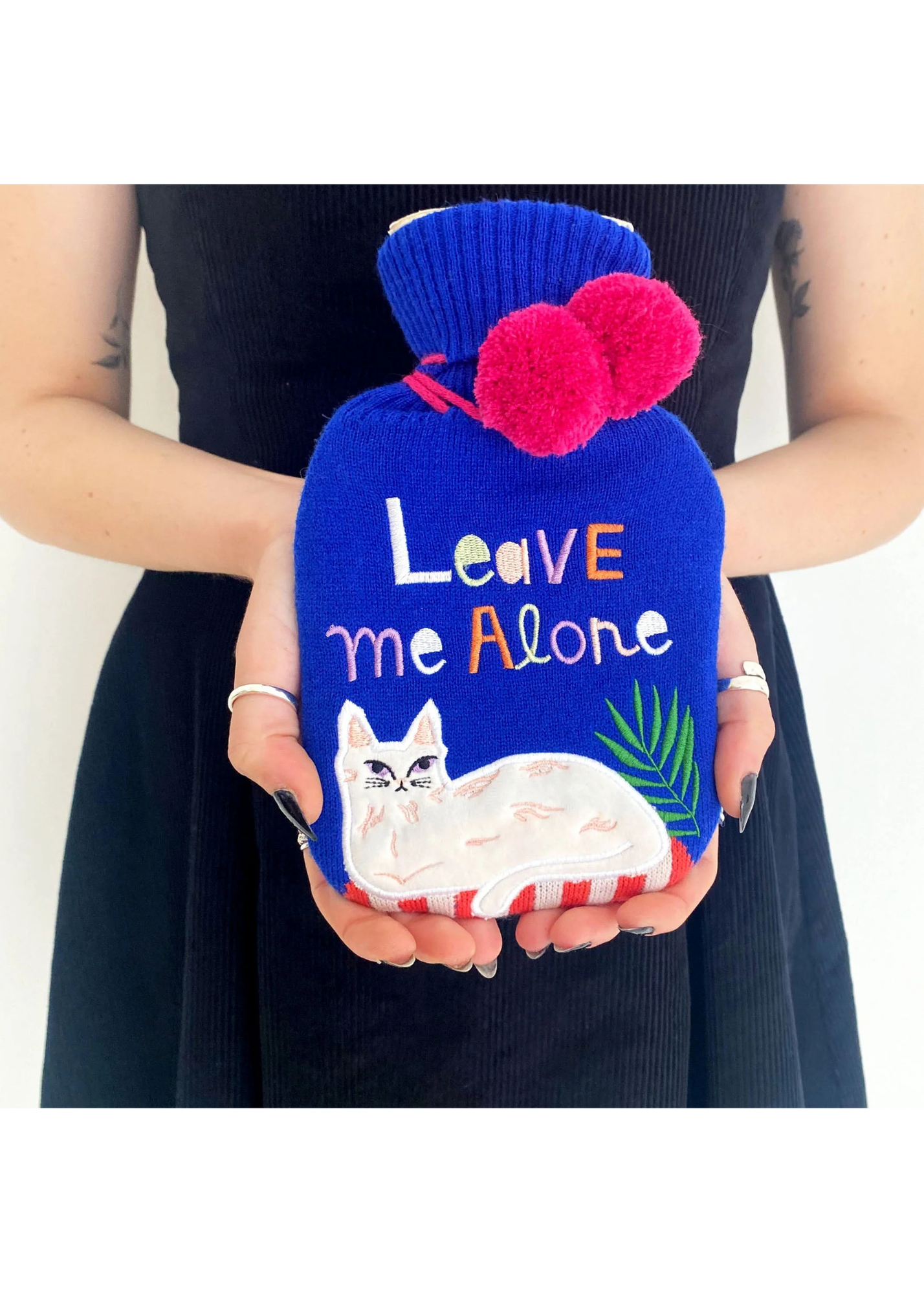 House of Disaster - Catnip Leave Me Alone Hot Water Bottle