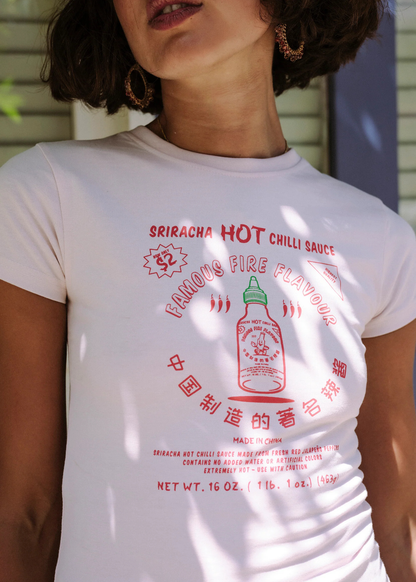Daisy Street - Sriracha Hot Sauce Baby Tee