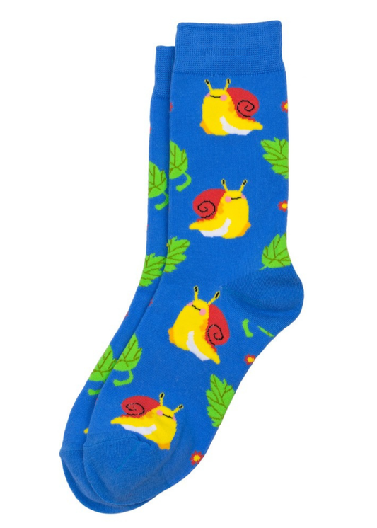 Joe Cool - Snails Pace Blue Socks