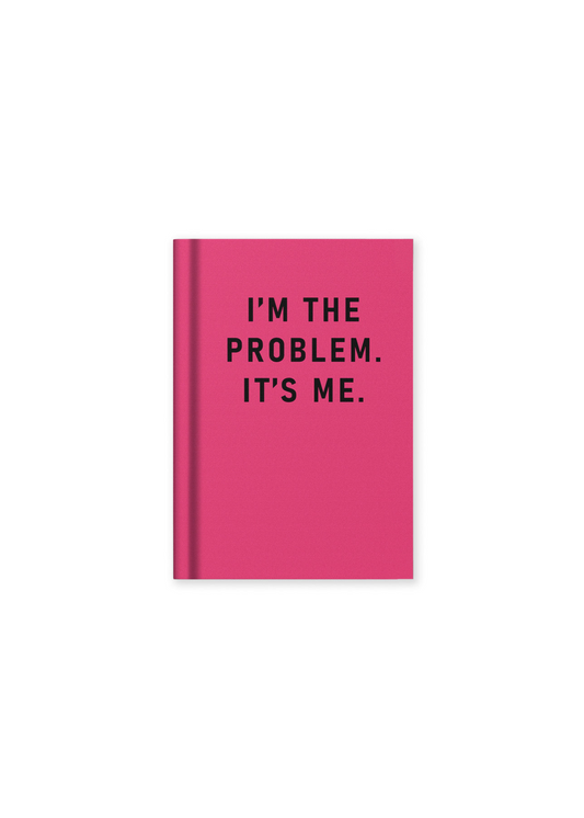 Ohh Deer - ‘I’m the problem, it’s me’ Mini A7 Fabric Bound Notebook