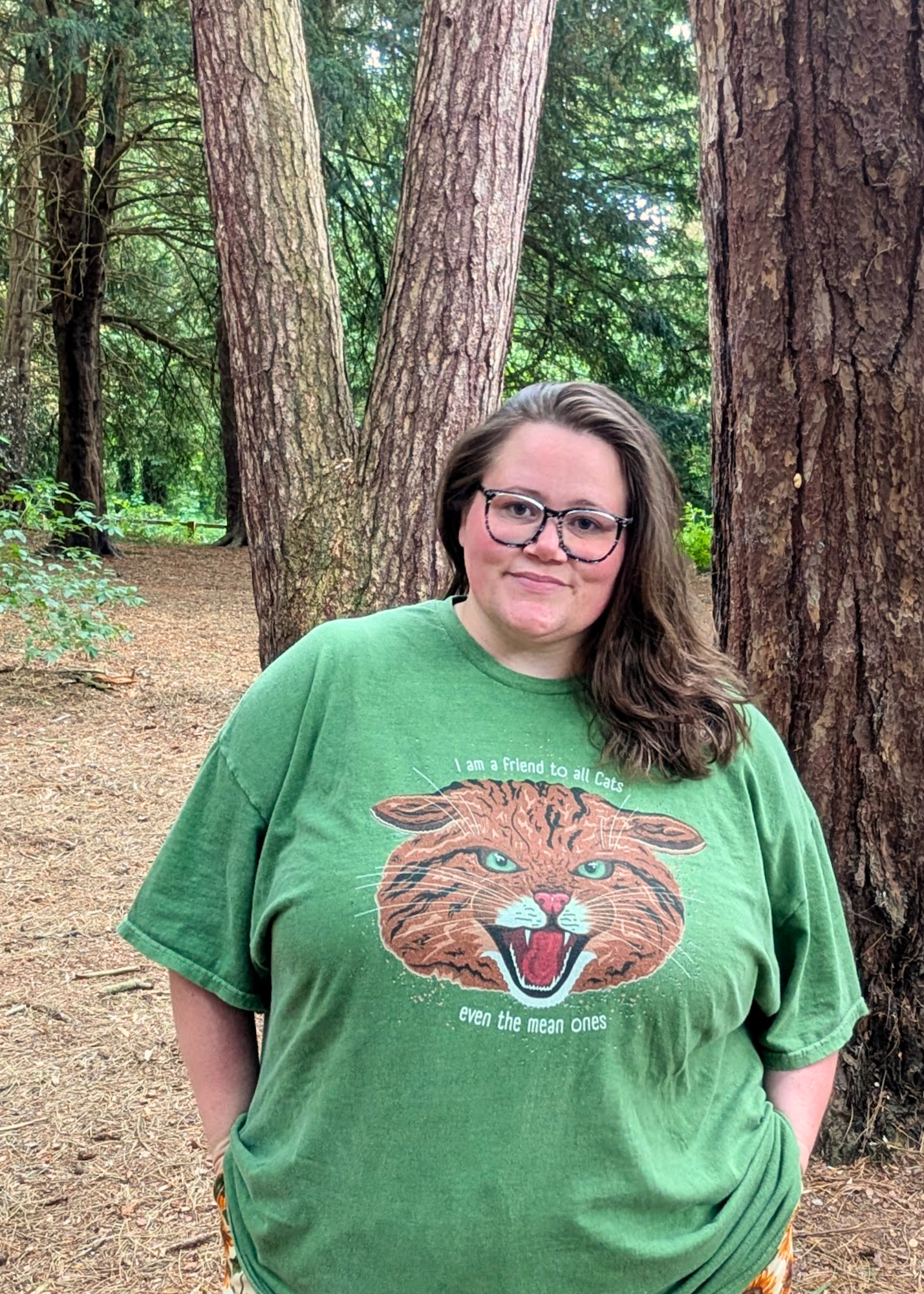 Home of Rainbows - "I'm A Friend To All Cats" Scottish Wildcat Tee