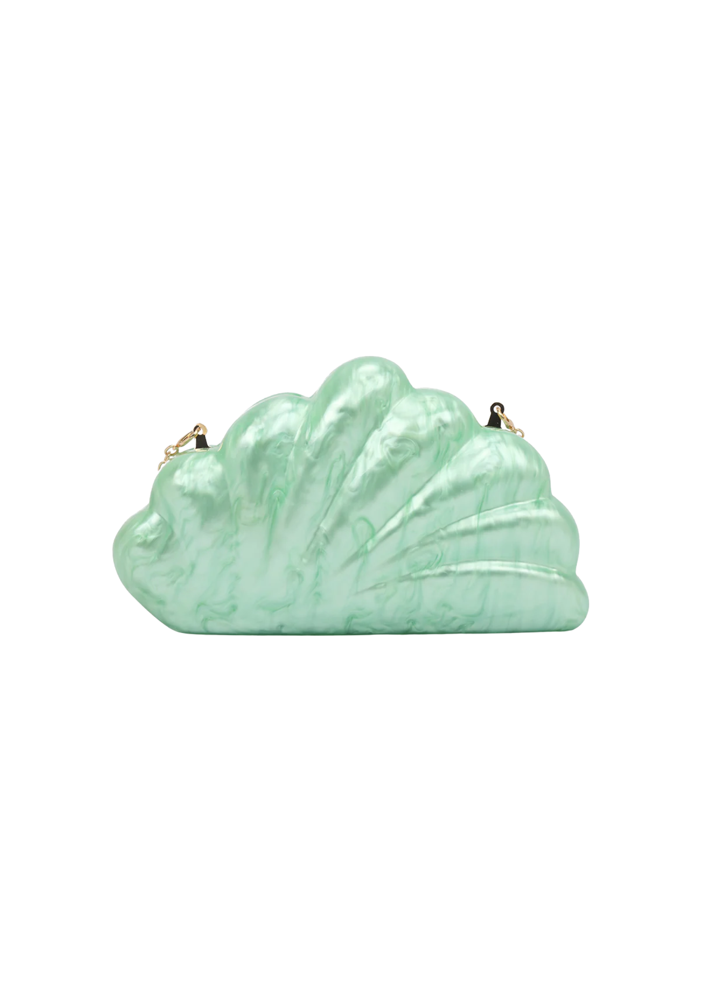 The Edit - Pearly Green Hard Shell Bag