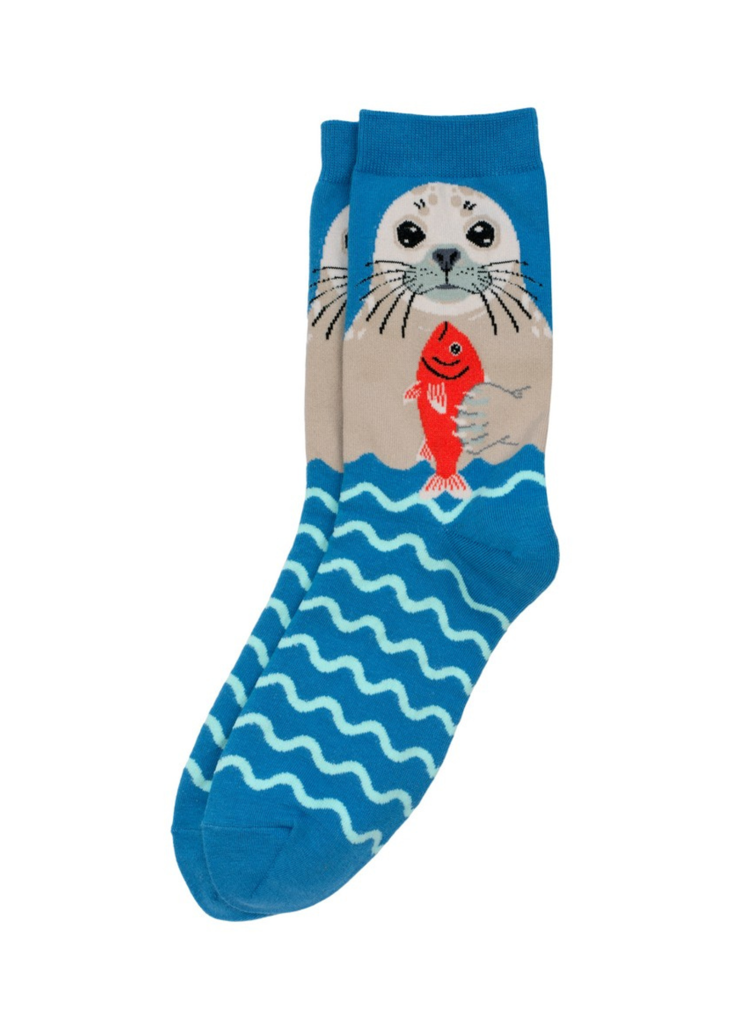 Joe Cool - Seal Socks in Blue
