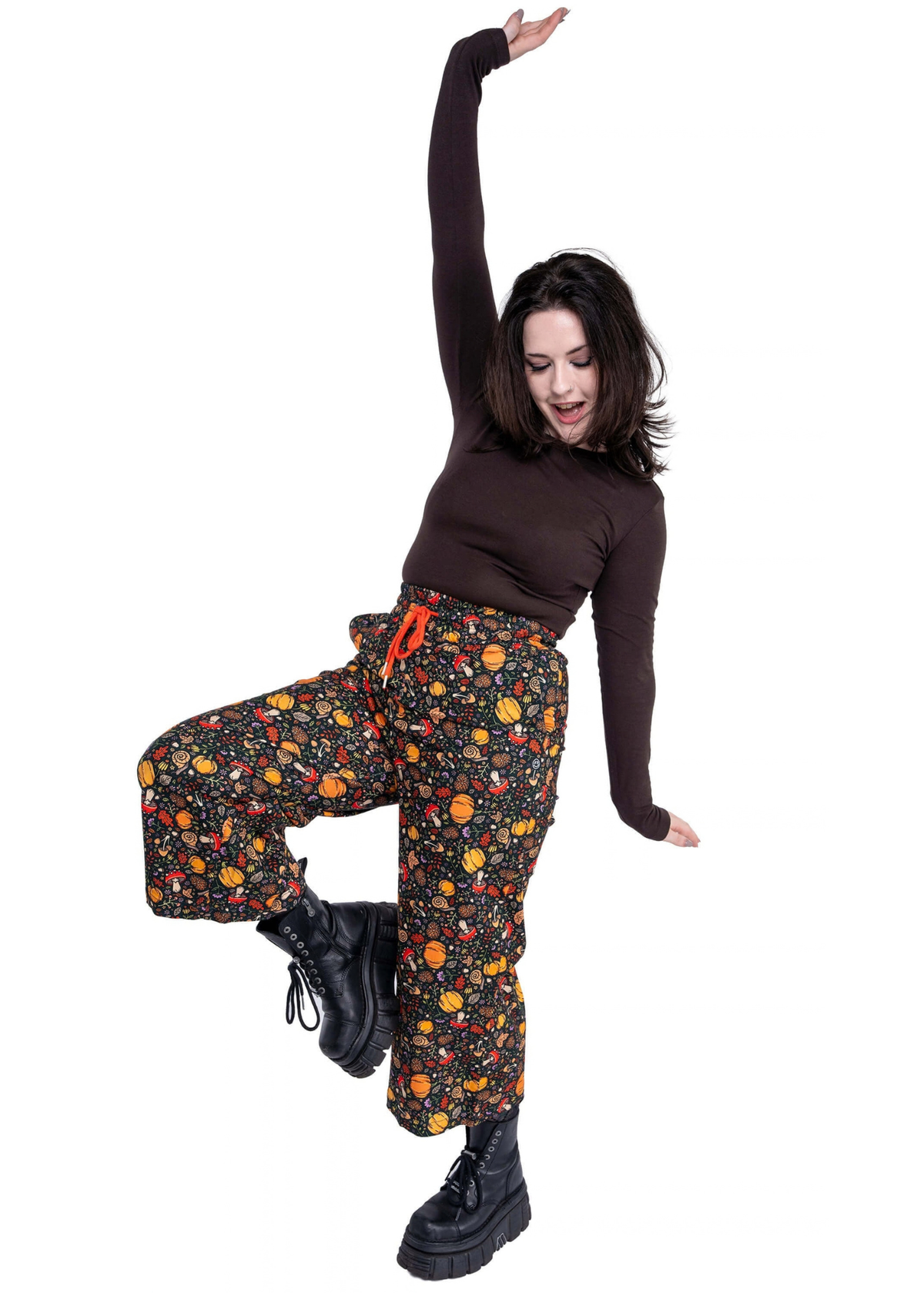 Rebel Romance - Autumn Favourites Wide Leg Cropped Trousers