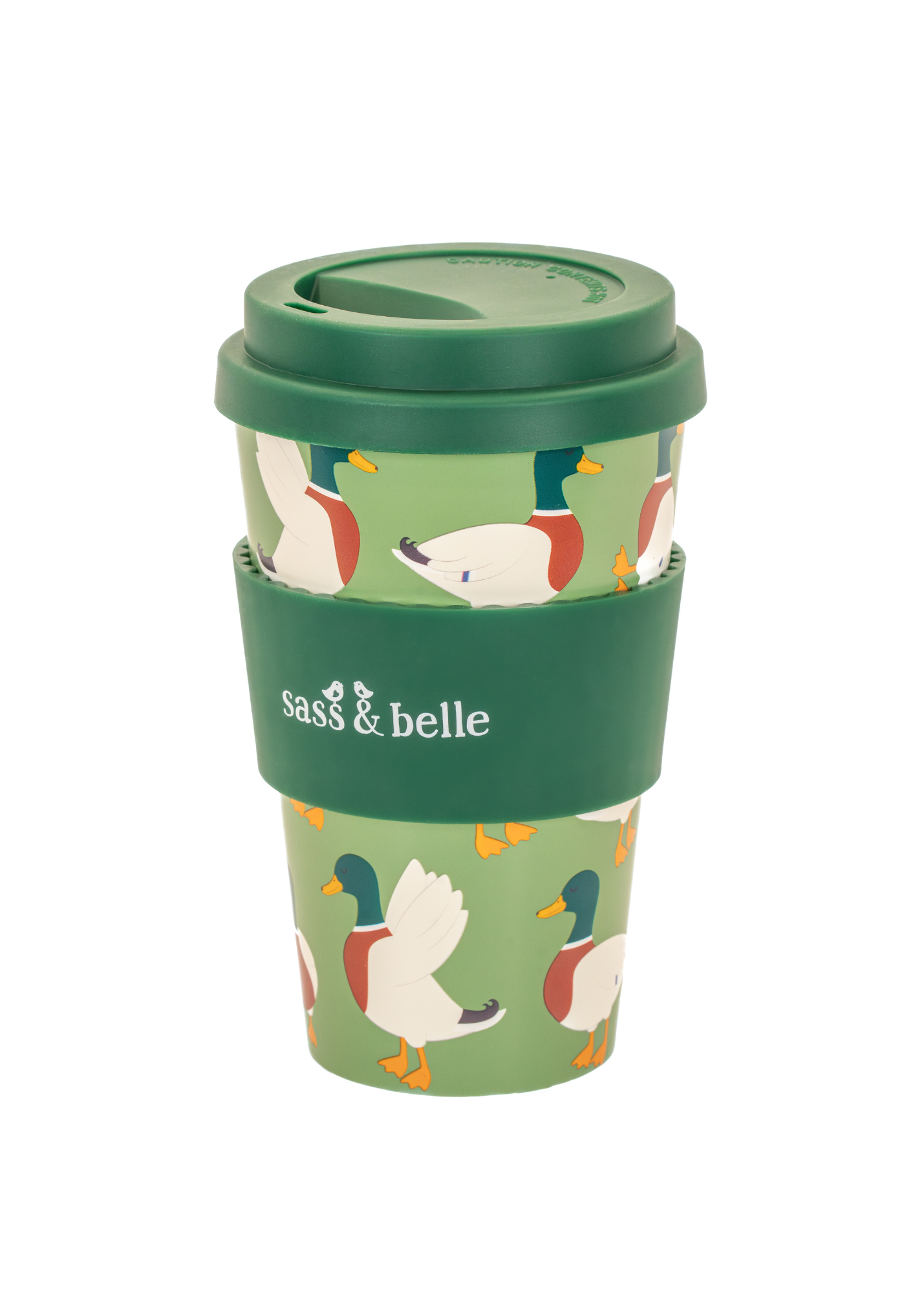 Sass & Belle - Mallard Duck Travel Coffee Cup