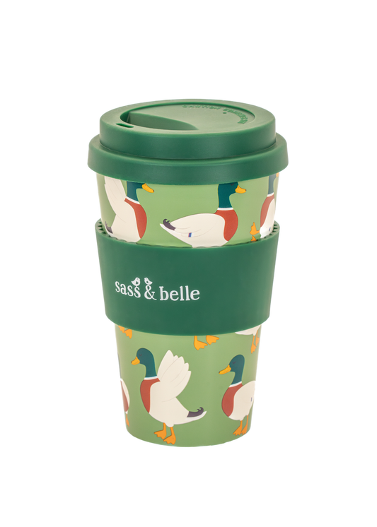 Sass & Belle - Mallard Duck Travel Coffee Cup