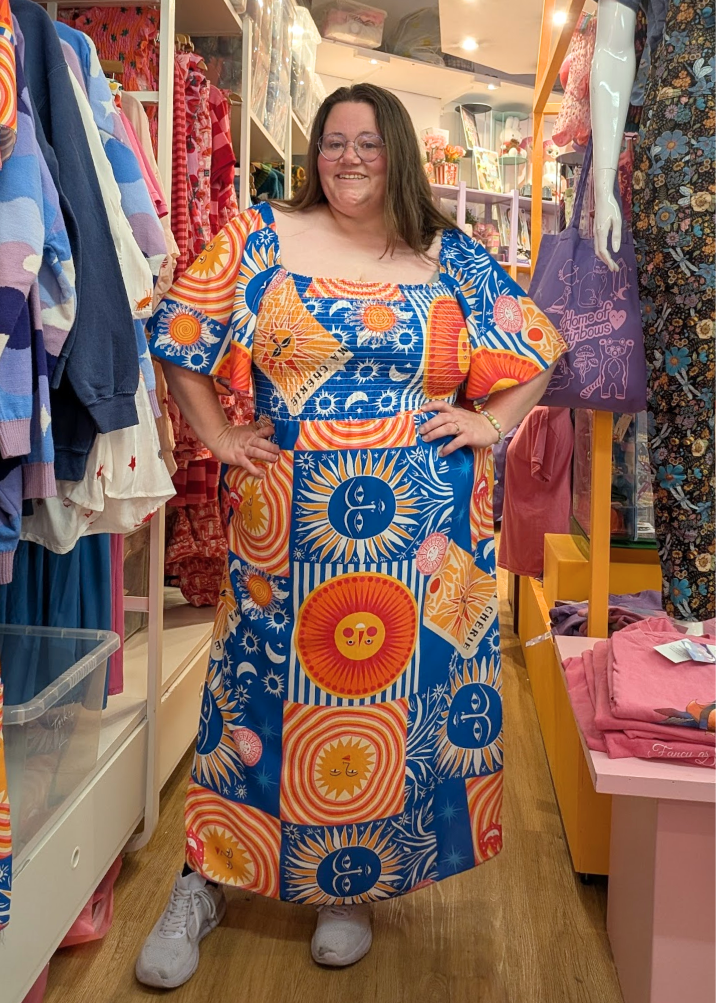 The Edit - The Sunshine Dress with Flutter Sleeves