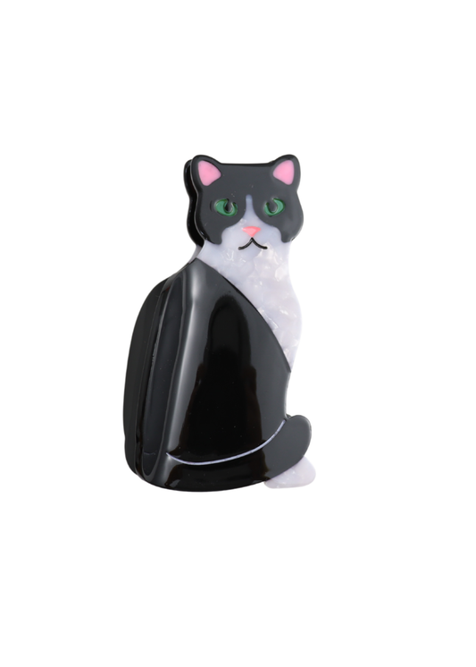 The Edit - Tuxedo Cat Hair Claw