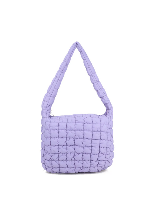 The Edit - Lilac Puffer Bag