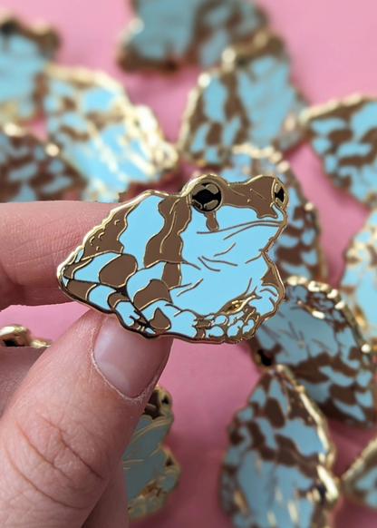 Drawn to Nature - Milk Frog Enamel Pin