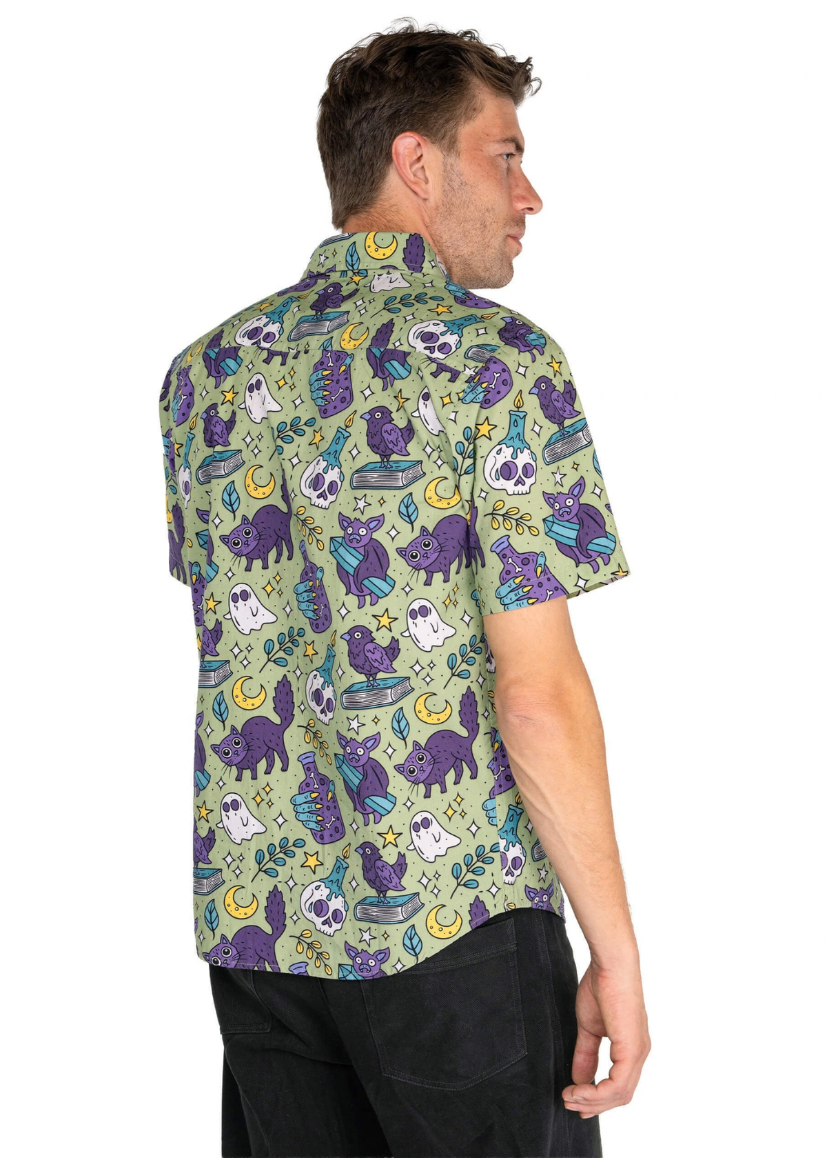 Run & Fly - Cool Mint Spooks Short Sleeve Shirt
