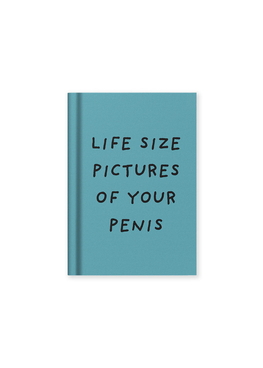 Ohh Deer - 'Life Size Pictures of your Penis' Mini A7 Fabric Bound Notebook