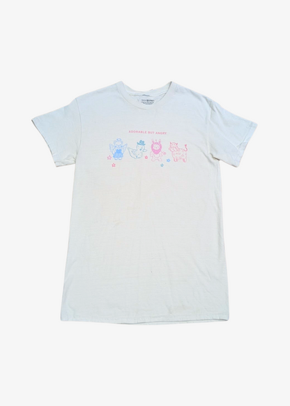 Daisy Street - Cream Adorable but Angry Tee