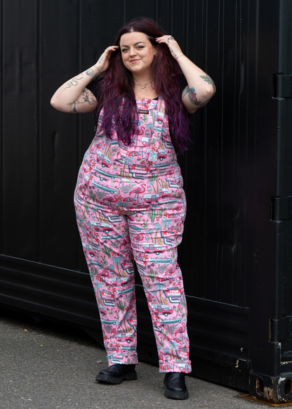 Run & Fly - Palm Springs Stretch Twill Dungarees