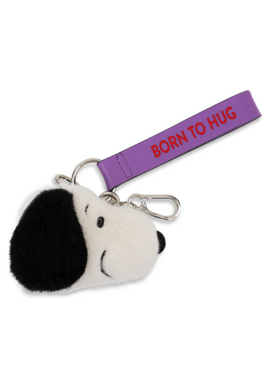 Peanuts - Snoopy ECO Fuzzy Cream Bag Charm