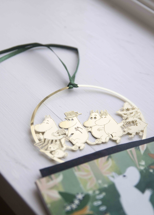 Moomin - Metal Moomin Family Hanging Decoration