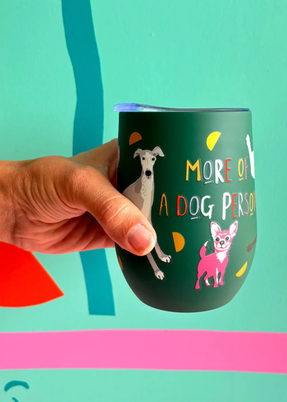 House of Disaster - Dog House 'More of a Dog Person' Travel Mug