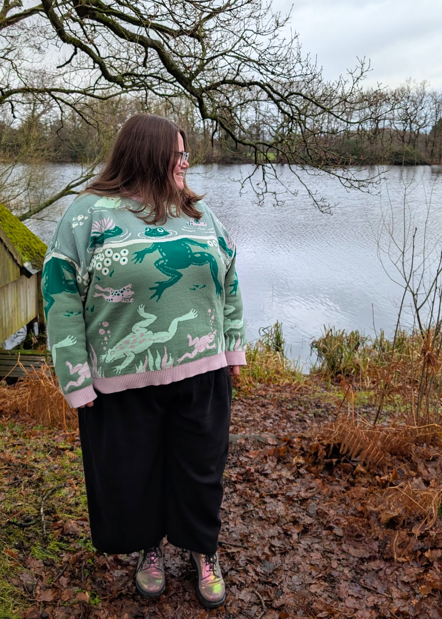 Home of Rainbows - The Froggy Pond Knitted Jumper