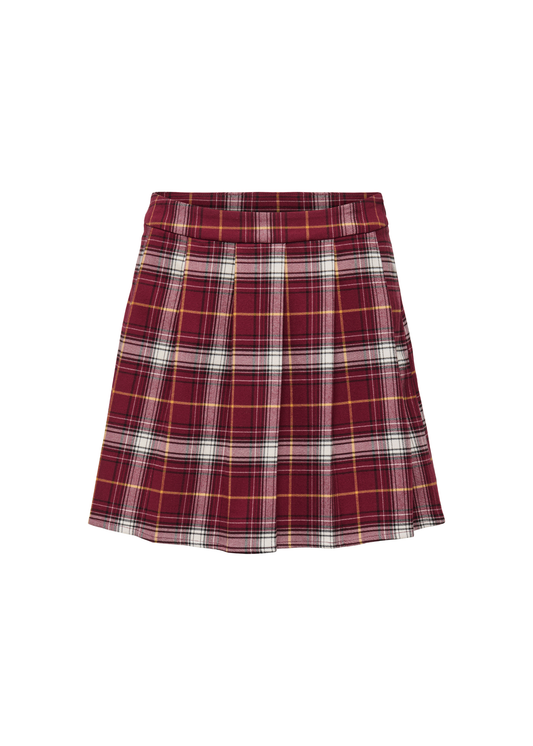 Only - Red & White Checked Mini Skirt