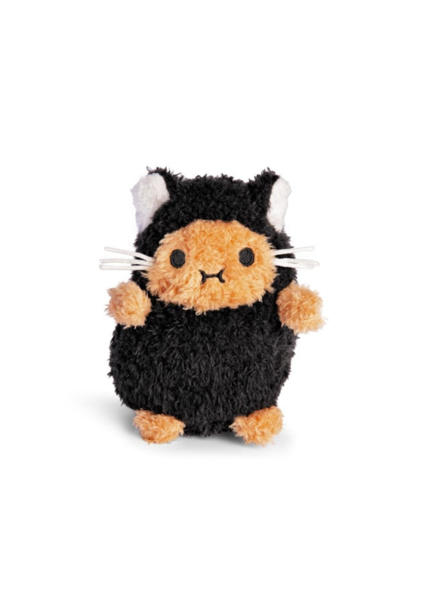 Noodoll - Black Kitty Ricespud Mini Sitting Plush Toy