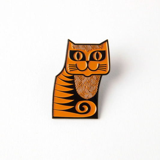 Magpie X Hornsea - Orange Cat Enamel Pin