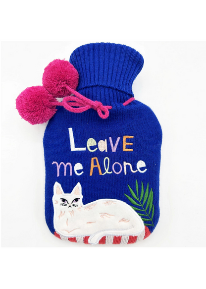 House of Disaster - Catnip Leave Me Alone Hot Water Bottle