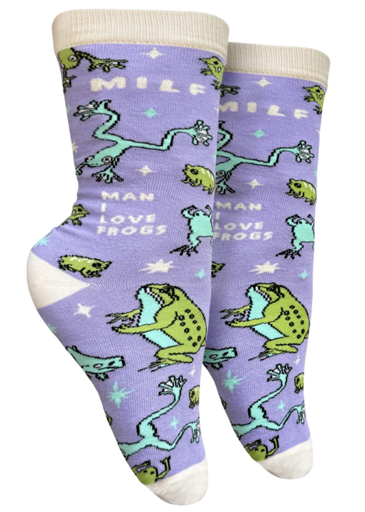 Socktopus - Man I Love Frogs Socks