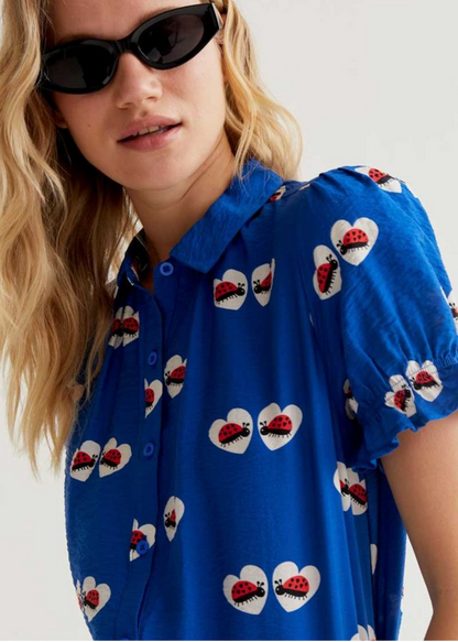 Compañia Fantastica - Ladybird Heart Shirt