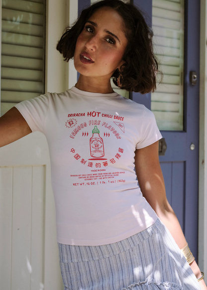 Daisy Street - Sriracha Hot Sauce Baby Tee