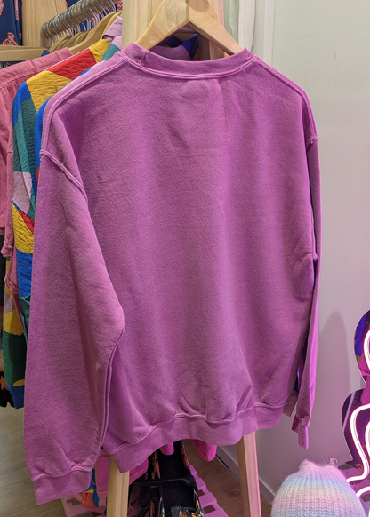 Daisy Street - Raspberry Adorable but Angry Sweater