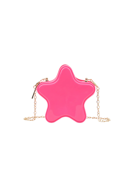 The Edit - Fuchsia Pink Star Bag