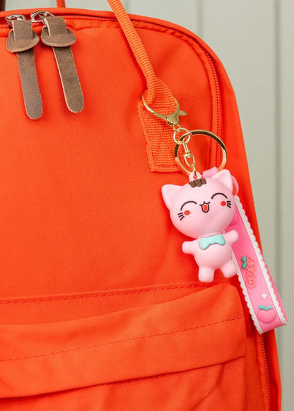 Rex London - Cat Keyring Bag Charm