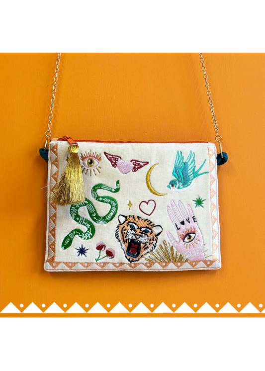 House of Disaster - Inked Cross Body Bag