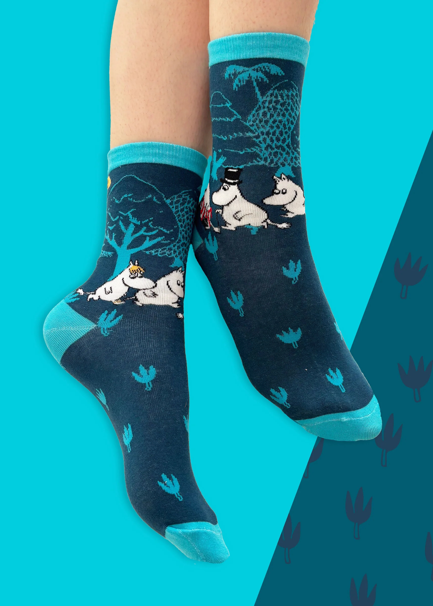 House of Disaster - Moomin Forest Socks