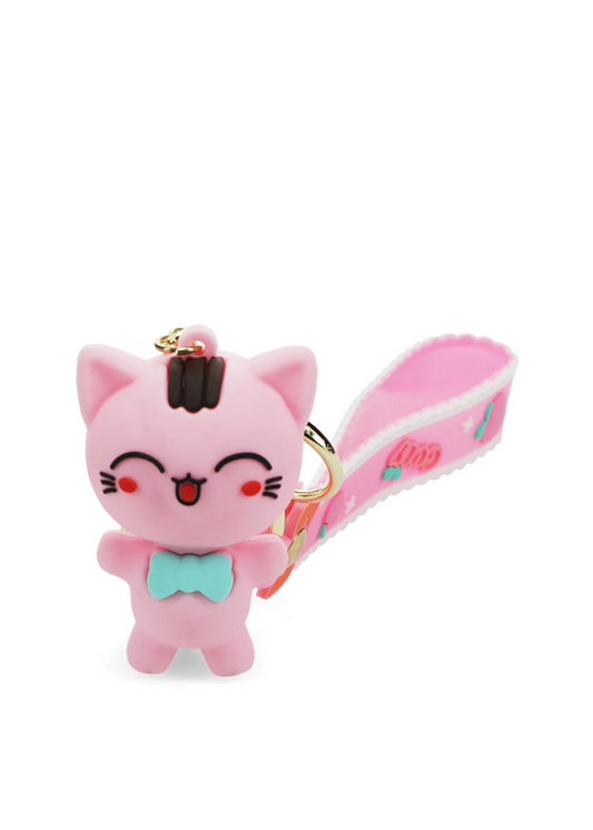 Rex London - Cat Keyring Bag Charm