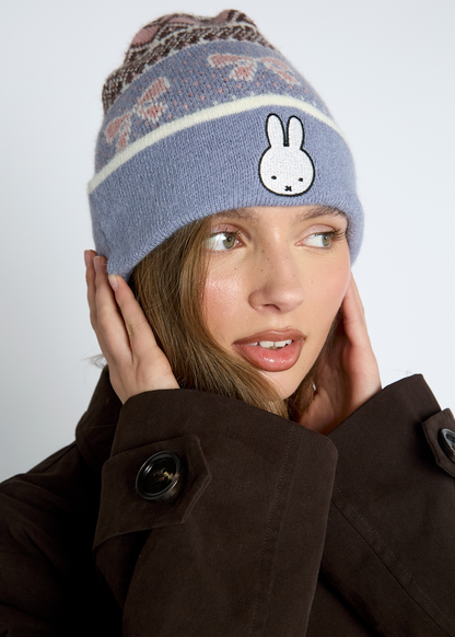 Daisy Street - Miffy Fair Isle Beanie Hat