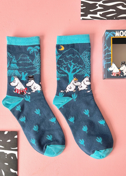 House of Disaster - Moomin Forest Socks