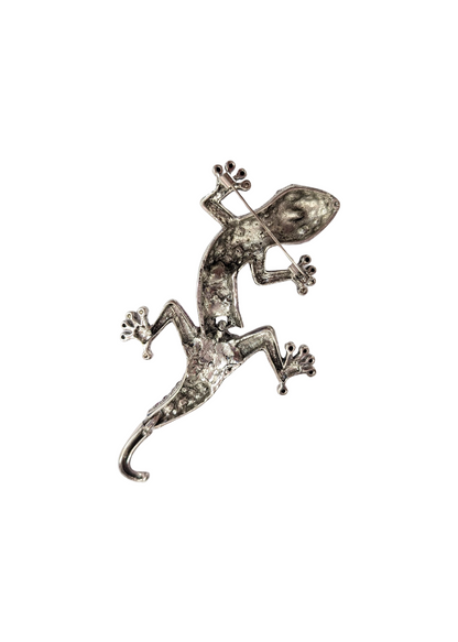 The Edit - XXL Pink Jewel Lizard Brooch