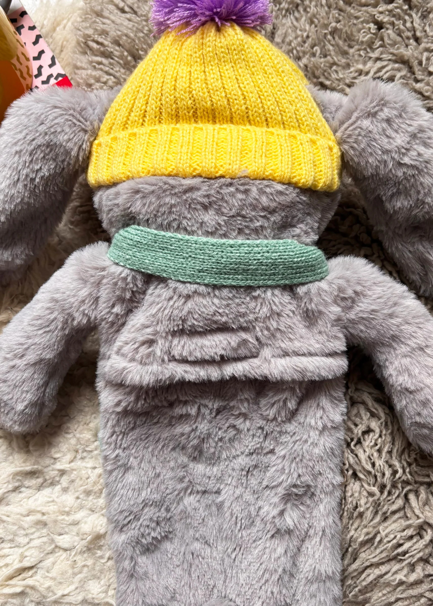 House of Disaster - Hot Water Bottle Rabbit in a Scarf