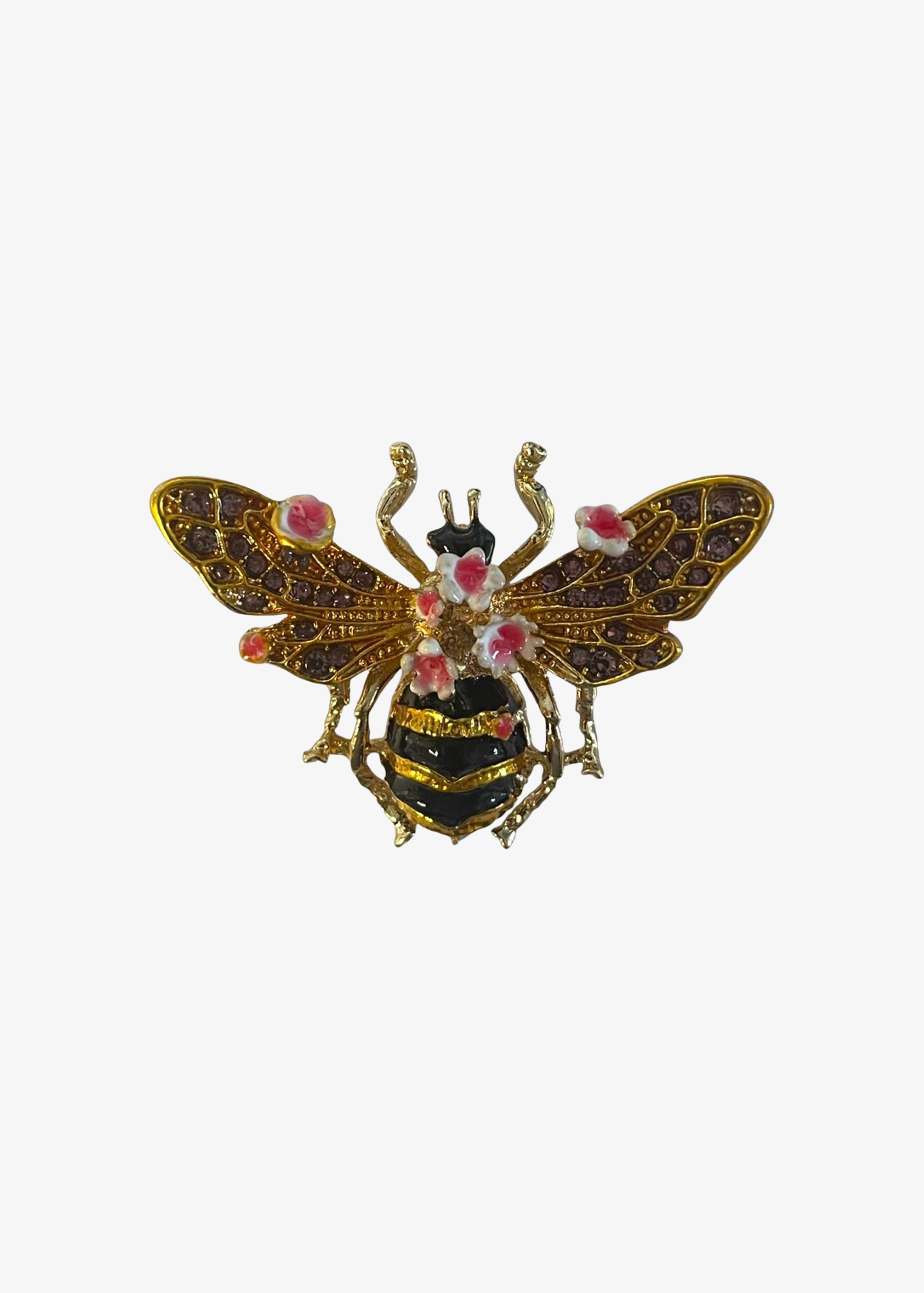The Edit - Botanical Bee Brooch