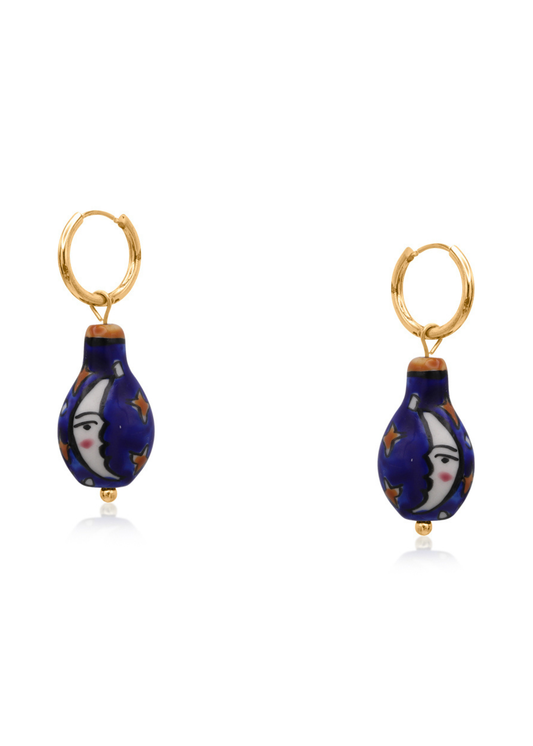 Big Metal London - Cowboy Tequila Charm Earrings