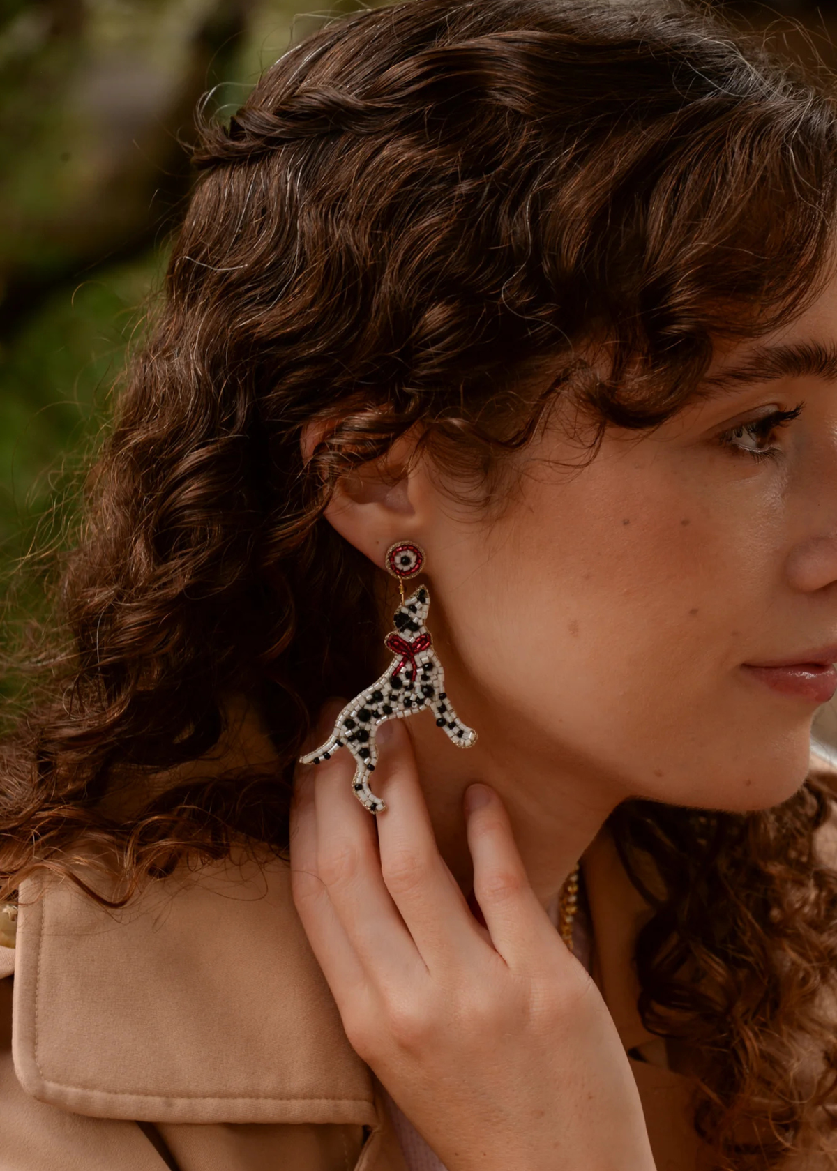 My Doris - Dalmatian Earrings