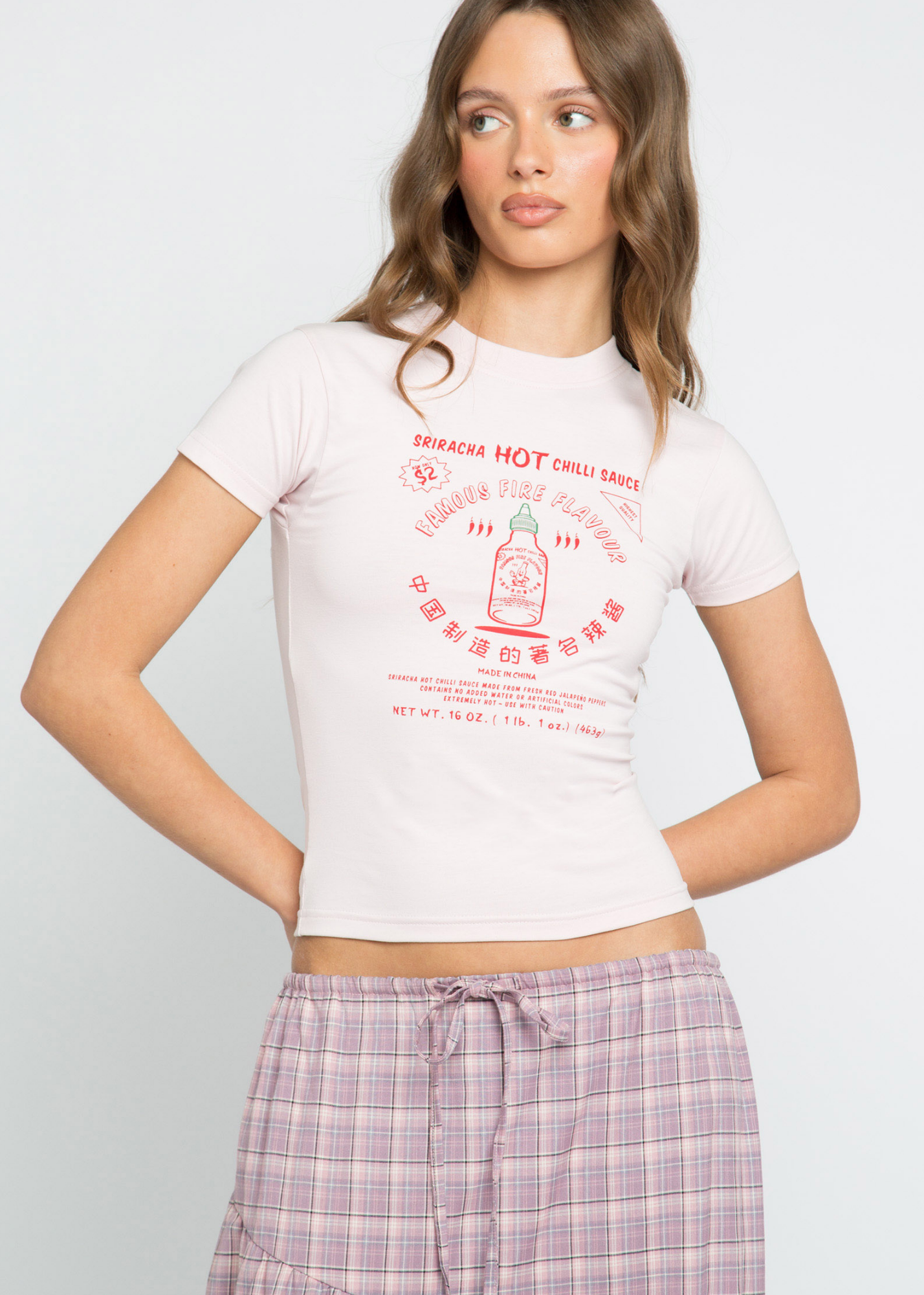 Daisy Street - Sriracha Hot Sauce Baby Tee