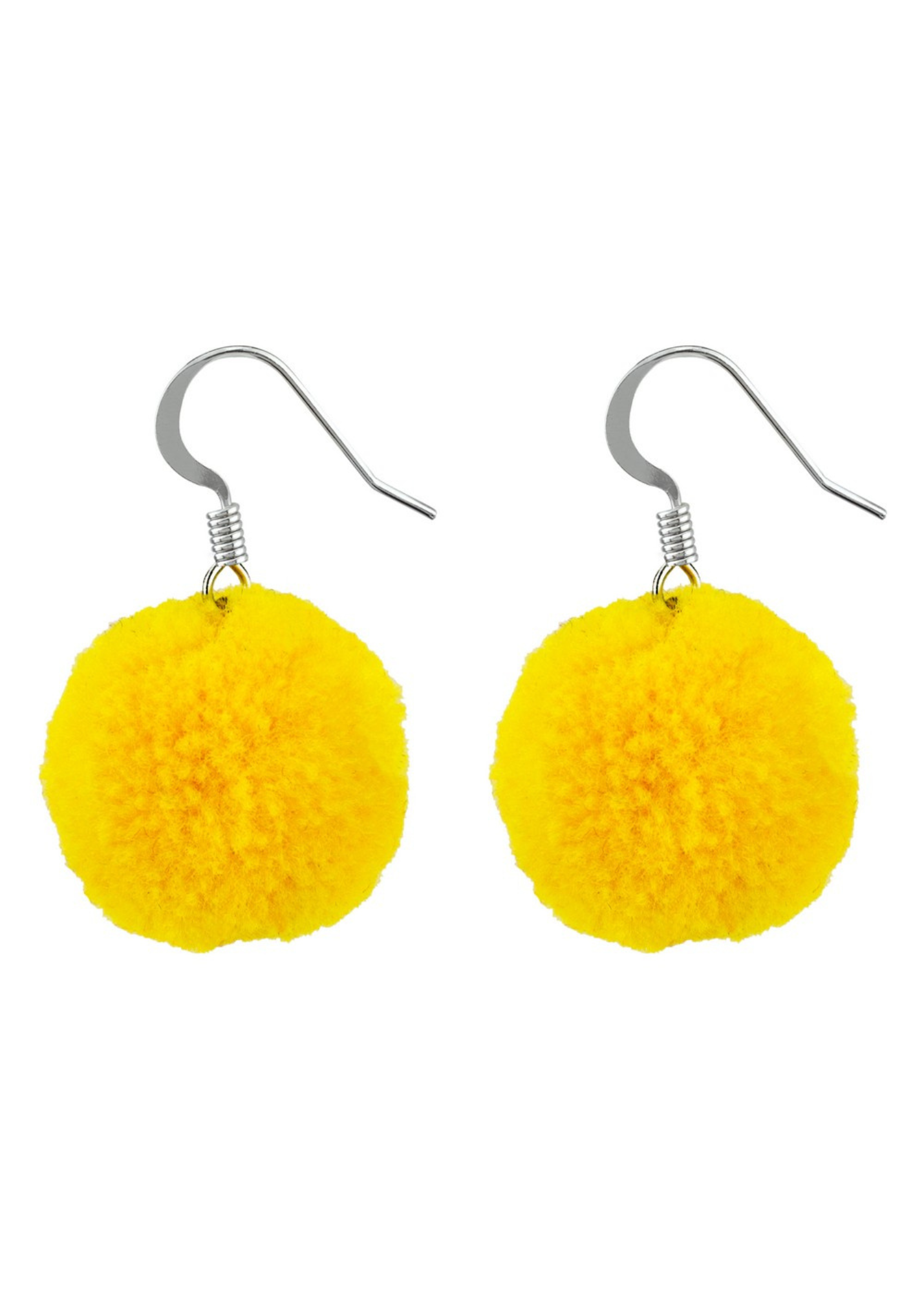 Joe Cool -  Colourful Pom Pom Earrings